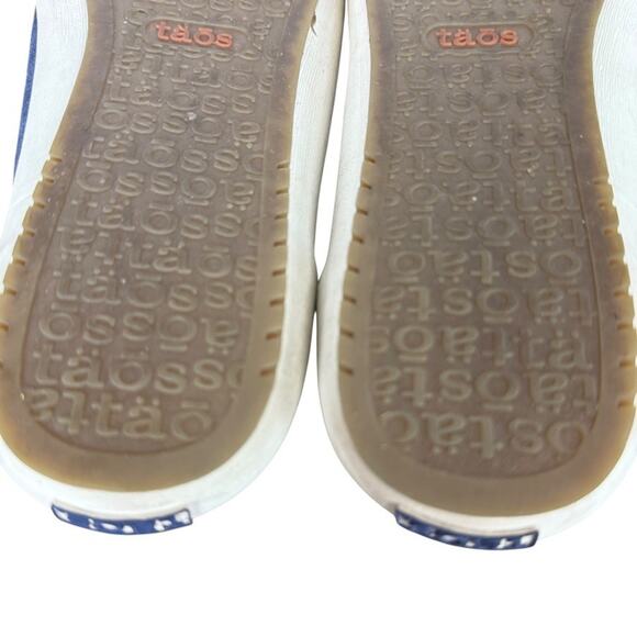 Taos Footwear Star Blue Canvas Lace Up Sneakers Casual Womens Shoes sz 8 - Picture 14 of 16